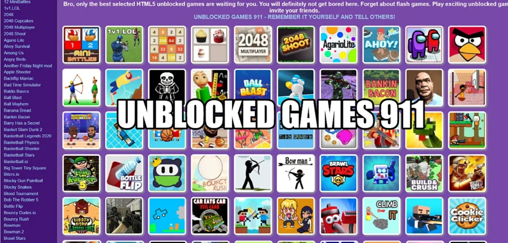 Unblocked Games 911 World Magazino